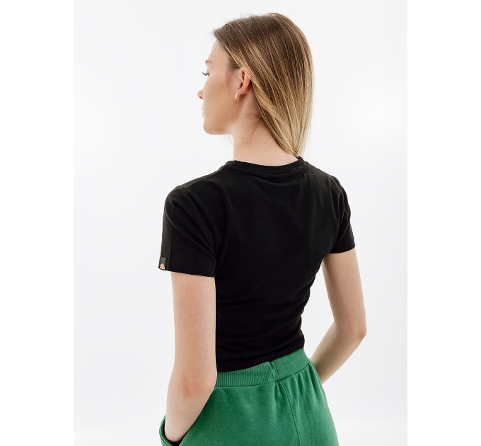 Жіноча Футболка Ellesse Chelu Crop T-Shirt Чорний 2XS (7dSGR17949-011 2XS)