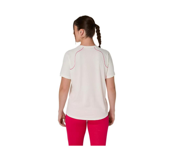 Футболка жіноча Asics GAME ALL OVER PRINT SS TOP CREAM (XS) 2042A385-100 XS