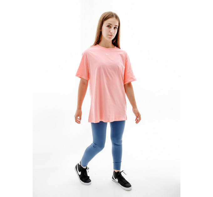 Жіноча Футболка Nike W NSW ESSNTL TEE BF LBR Рожевий XS (7dDN5697-611 XS)