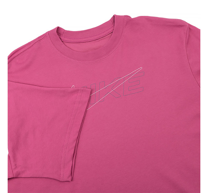 Жіноча Футболка Nike W NK DF TEE SS BOXY Рожевий S (DX7984-656)
