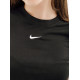 Жіноча Футболка Nike W NSW TEE ESSNTL SLIM CRP LBR Чорний L (7dFB2873-010 L)