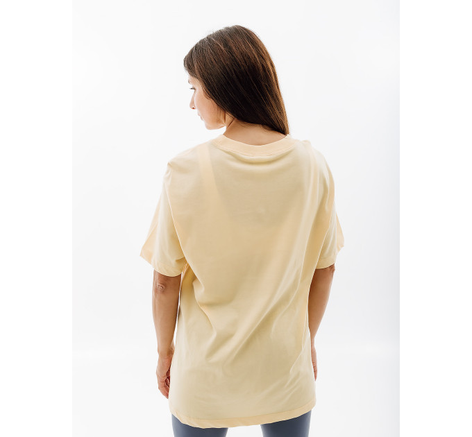 Жіноча Футболка Nike W NSW TEE BF MS Жовтий M (7dFD1129-294 M)
