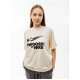 Жіноча Футболка Nike W TEE BF GLS Бежевий XS (7dFZ4634-113 XS)