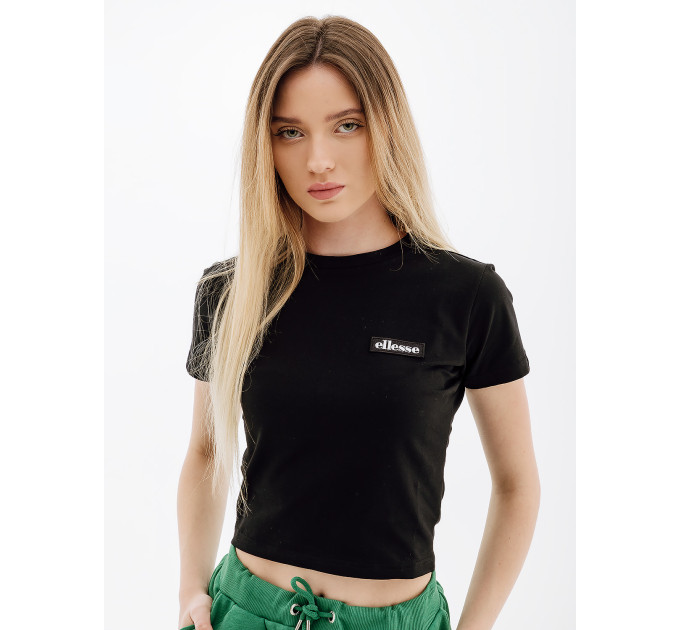 Жіноча Футболка Ellesse Chelu Crop T-Shirt Чорний L (7dSGR17949-011 L)