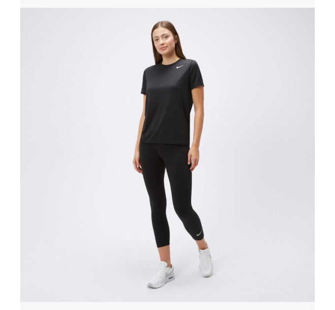 Жіноча Футболка Nike DF RLGD SS TEE Чорний S (DX0687-010 S)