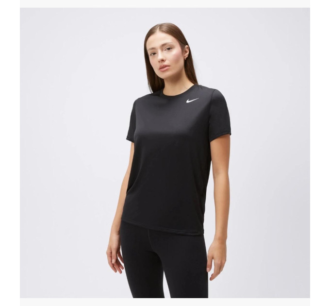Жіноча Футболка Nike DF RLGD SS TEE Чорний S (DX0687-010 S)