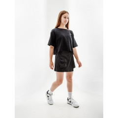 Жіноча Футболка Nike W NSW RIB JRSY SS TOP Чорний S (7dDV7870-010 S)