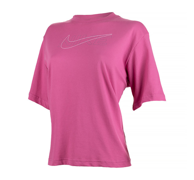 Жіноча Футболка Nike W NK DF TEE SS BOXY Рожевий XS (DX7984-656)