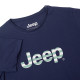 Жіноча Футболка JEEP T-SHIRT OVERSIZE Striped Print Turn Синій M (O102611-A184 M)