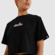 Жіноча Футболка Ellesse Fireball Crop T-Shirt Чорний S (7dSGB06838-011 S)