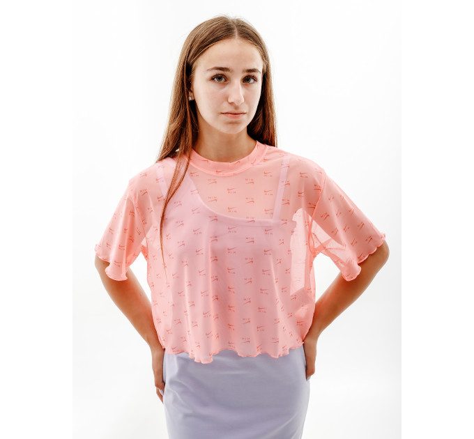 Жіноча Футболка Nike W NSW AIR AOP MESH SS CROP TOP Рожевий XS (7dDV8245-611 XS) Жіноча Футболка Nike W NSW AIR AOP MESH SS CROP TOP Рожевий XS (7dDV8245-611 XS)