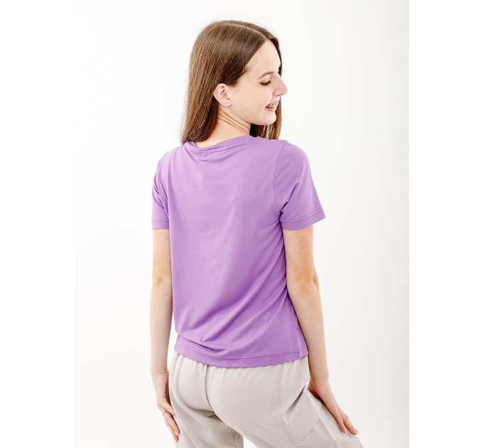 Жіноча Футболка AUSTRALIAN LOGO FLOWERS TEE JERSEY V Лавандовий L (7dLSDTS0027-768 L)