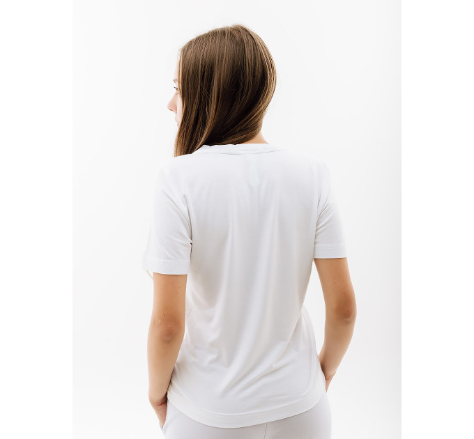 Жіноча Футболка AUSTRALIAN COTTON TEE HOLOGRAPHIC LOGO Білий L (7dLSDTS0030-002 L)