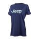 Жіноча Футболка JEEP T-SHIRT OVERSIZE Striped Print Turn Синій S (O102611-A184 S)