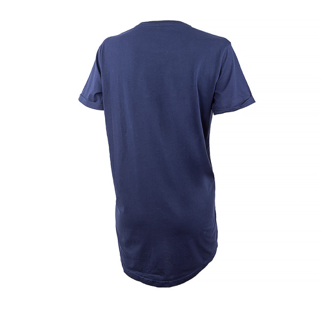 Жіноча Футболка JEEP T-SHIRT OVERSIZE Striped Print Turn Синій S (O102611-A184 S)