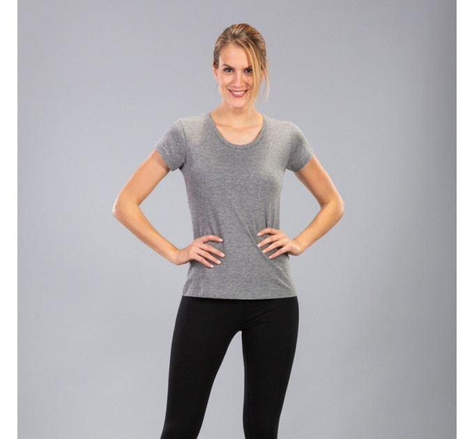 Футболка Joma VERONA T-SHIRT MELANGE S/S сірий XS 901137.280 XS