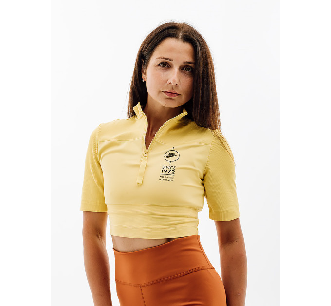 Жіноча Футболка Nike W NSW TOP SS RIB SU Жовтий XS (7dFJ5253-700 XS) Жіноча Футболка Nike W NSW TOP SS RIB SU Жовтий XS (7dFJ5253-700 XS)