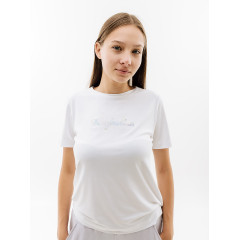 Жіноча Футболка AUSTRALIAN COTTON TEE HOLOGRAPHIC LOGO Білий M (7dLSDTS0030-002 M)