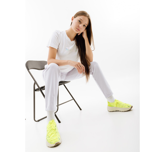 Жіноча Футболка AUSTRALIAN COTTON TEE HOLOGRAPHIC LOGO Білий M (7dLSDTS0030-002 M)