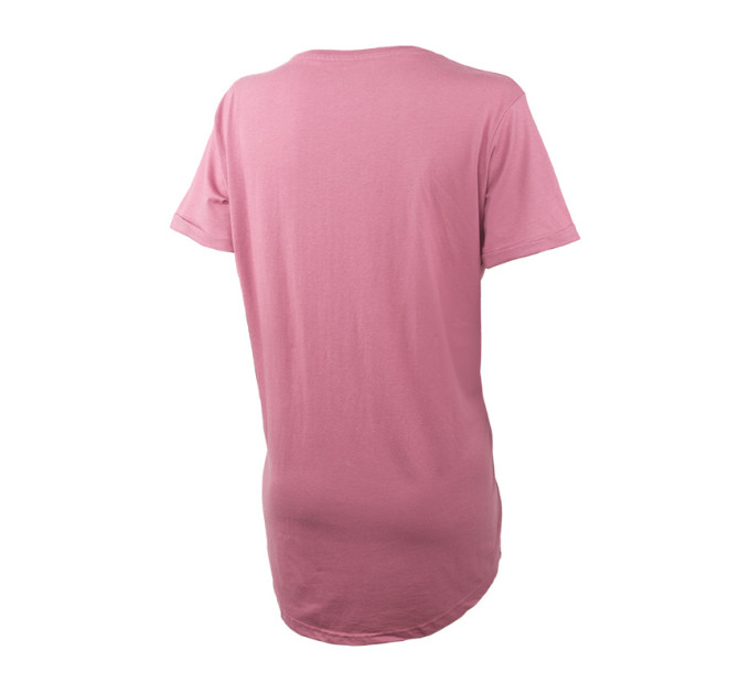 Жіноча Футболка JEEP T-SHIRT OVERSIZE Striped Print Turn Фіолетовий L (O102611-P490 L)