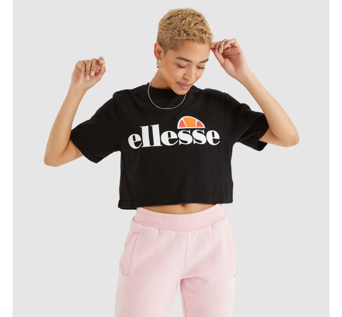 Жіноча Футболка Ellesse Alberta Cropped Tee Чорний M (7dSGS04484-001 M)