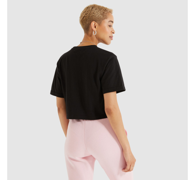 Жіноча Футболка Ellesse Alberta Cropped Tee Чорний M (7dSGS04484-001 M)