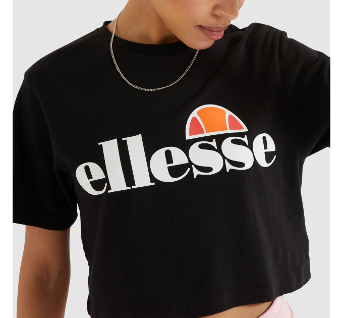 Жіноча Футболка Ellesse Alberta Cropped Tee Чорний M (7dSGS04484-001 M)