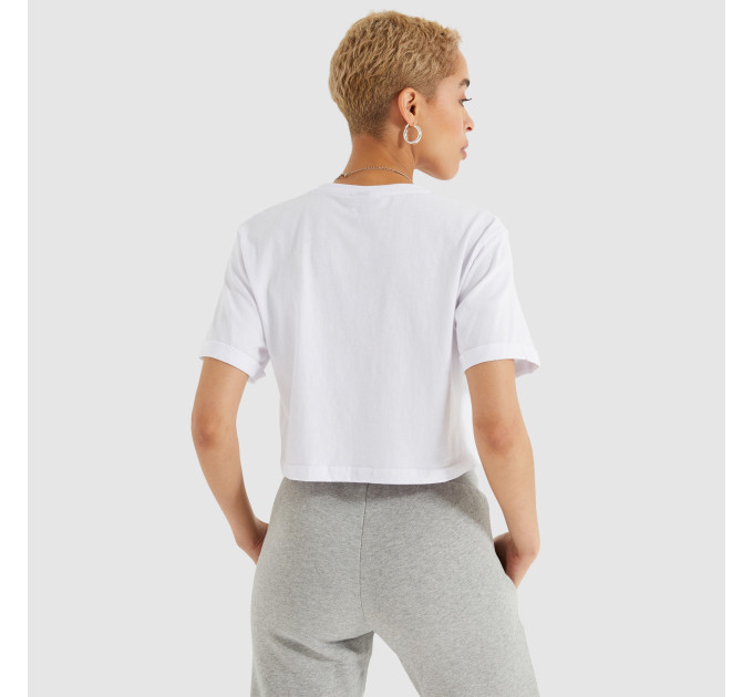 Жіноча Футболка Ellesse Alberta Cropped Tee Білий M (7dSGS04484-908 M)