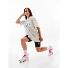 Жіноча Футболка Nike W NSW TEE BF PRNT SU Бежевий S (7dFD4235-030 S)