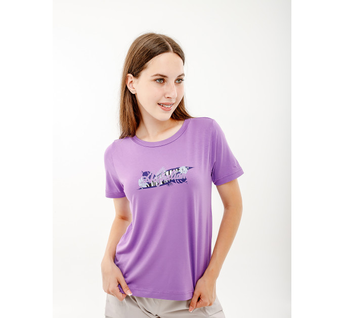 Жіноча Футболка AUSTRALIAN LOGO FLOWERS TEE JERSEY V Лавандовий S (7dLSDTS0027-768 S) Жіноча Футболка AUSTRALIAN LOGO FLOWERS TEE JERSEY V Лавандовий S (7dLSDTS0027-768 S)