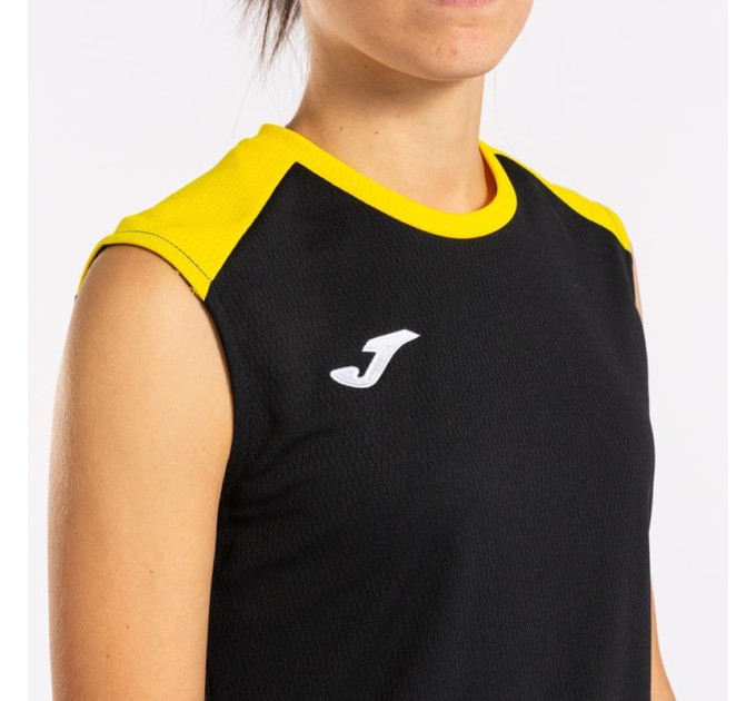 Майка жіноча Joma ECO CHAMPION чорний,жовтий XL 901695.109 XL