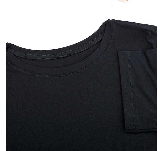 Жіноча Футболка Nike DF S/S TOP Чорний XS (7dDM7025-010 XS)