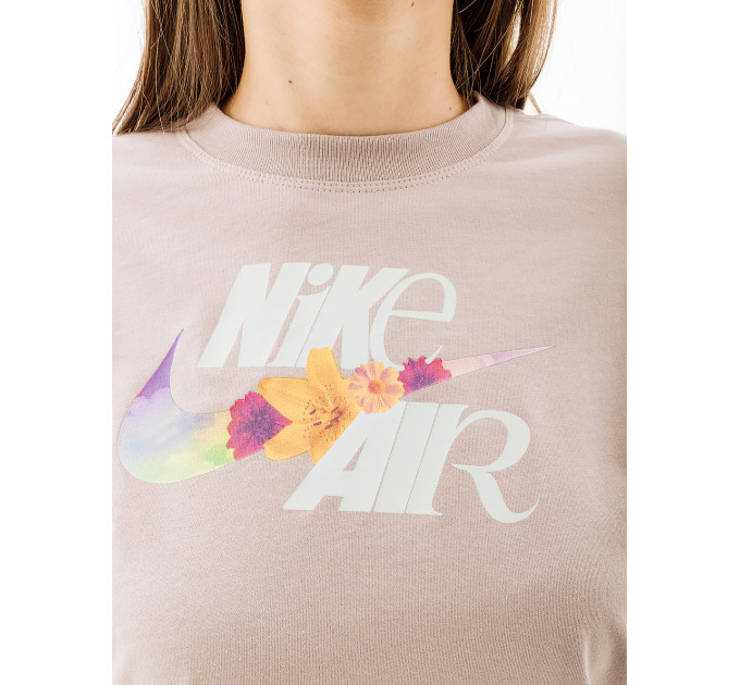 Жіноча Футболка NIKE TEE OC 3 BOXY Бежевий L (7dFB8191-272 L)