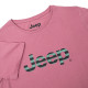 Жіноча Футболка JEEP T-SHIRT OVERSIZE Striped Print Turn Фіолетовий S (O102611-P490 S)