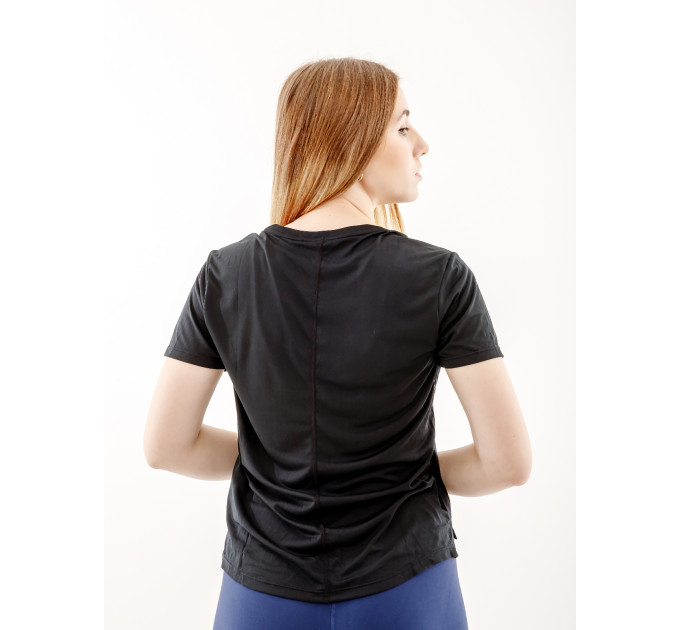 Жіноча Футболка Nike ONE TOP Чорний XS (7dDD0638-010 XS)