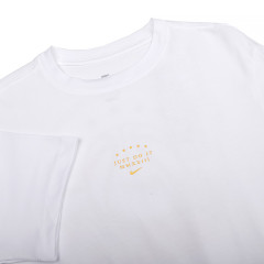 Жіноча Футболка Nike W NSW TEE SS BF SISTERHOOD Білий XS (DX7940-100)