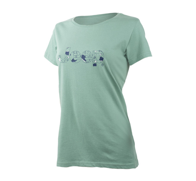 Жіноча Футболка JEEP T-SHIRT Botanical Print J22W Хакі L (O102612-E854 L) Жіноча Футболка JEEP T-SHIRT Botanical Print J22W Хакі L (O102612-E854 L)