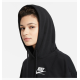 Жіноче Худі Nike W NSW HERITAGE HOODIE FLC Чорний M (7dCZ8604-010 M)