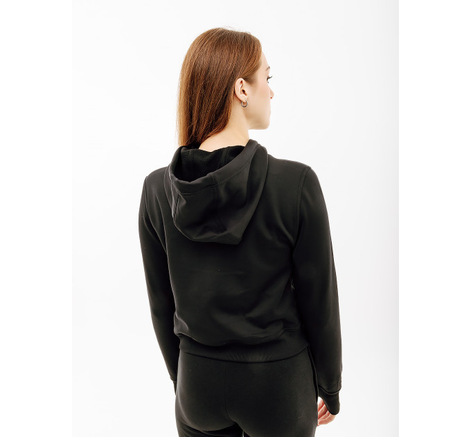 Жіноча Худі Nike ONE TF PO HOODIE LBR Чорний M (7dFB5210-010 M)
