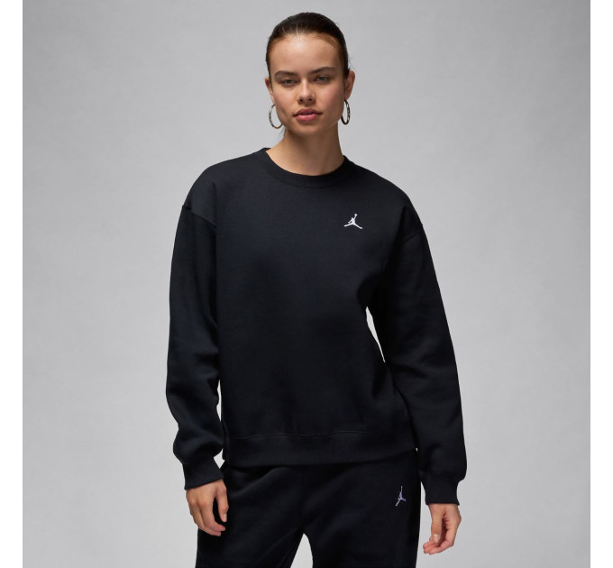 Жіноче Худі Jordan W BRKLN FLC PO 24 Чорний S (7dFV7074-010 S)