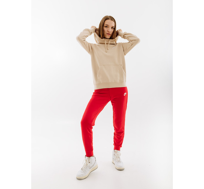 Жіноче Худі Nike CLUB HOODIE STD Бежевий M (7dDQ5415-126 M)