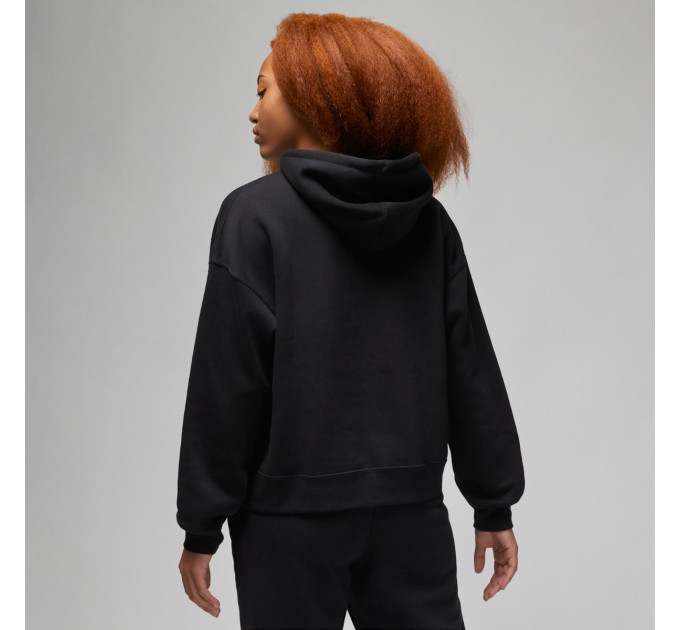 Жіноче Худі JORDAN W J BRKLN FLC PO 2 Чорний XS (7dFN4488-010 XS)