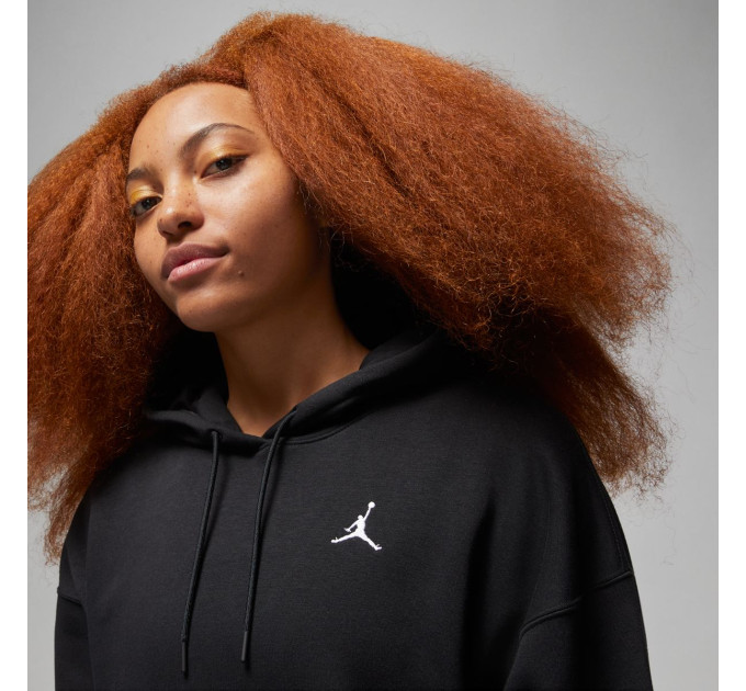 Жіноче Худі JORDAN W J BRKLN FLC PO 2 Чорний XS (7dFN4488-010 XS)