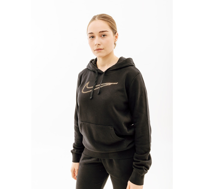 Жіноча Худі Nike NS PE CLB FLC SHINE OS PO Чорний M (7dFB8763-010 M) Жіноча Худі Nike NS PE CLB FLC SHINE OS PO Чорний M (7dFB8763-010 M)
