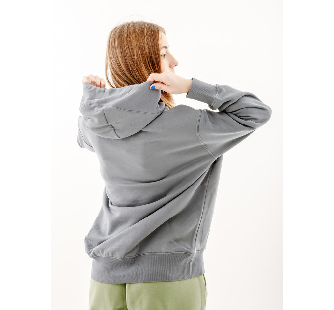 Жіноче Худі Nike NS FLC OS PO HD SWSH Сірий XS (7dFN7698-084 XS)
