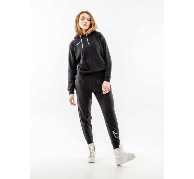 Жіноча Худі Nike FLC PARK20 PO HOODIE Чорний S (7dCW6957-010 S)