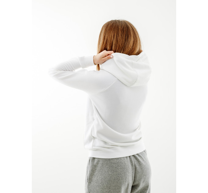 Жіноча Худі Nike FLC PARK20 PO HOODIE Білий XS (7dCW6957-101 XS)