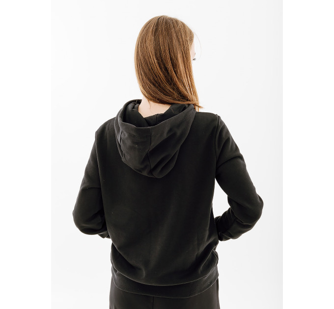 Жіноче Худі Nike CLUB HOODIE STD Чорний S (7dDQ5415-010 S)