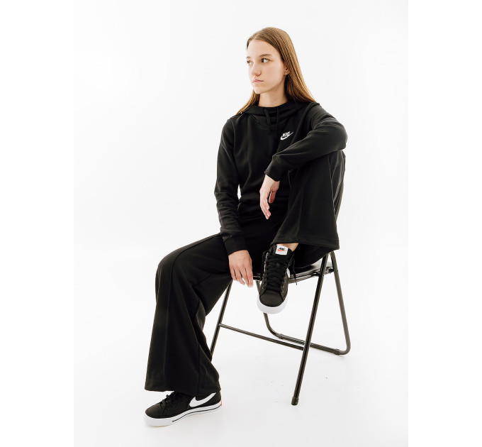 Жіноче Худі Nike CLUB HOODIE STD Чорний S (7dDQ5415-010 S)
