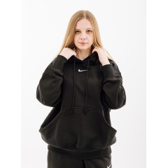 Жіноче Худі Nike W NSW PHNX FLC OS PO HOODIE Чорний L (7dDQ5860-010 L)